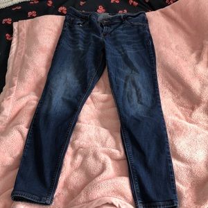 Rockstar super skinny high rise jeans
